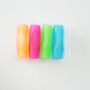 Wholesale Student Multicolor Flexible Silicone Pencil Grip Correct Active Stylus <strong>Pen</strong> Holding Posture <strong>Gripper</strong> - Product Image 4