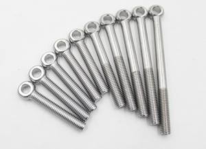 GB798 304 bullone di collegamento ad anello in acciaio inossidabile vite con foro di scorrimento a occhiello Fisheye M6 M8 M10 M12 - Product Image 6