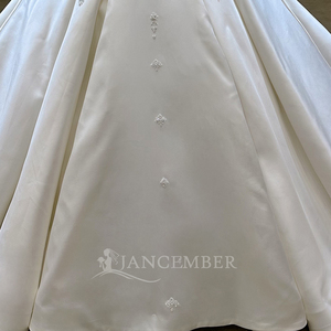 Sparkle <b>Wedding</b> Dresses Luxury Strapless Ball Gown Glitter Beads Sequin Bride Bridal Gown Lsjj14 - Product Image 6