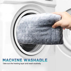 Kingworth-Coussin chauffant électrique en micro-peluche ultra-doux, lavable en machine, portable, pour douleurs dorsales menstruelles - Product Image 3