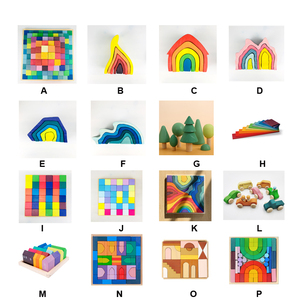 Kích Thước <span class=keywords><strong>L</strong></span>ớn Cầu Vồng Xây Dựng Khối Sáng Tạo Bằng Gỗ Montessori Giáo Dục Đồ Chơi Cho Trẻ Em Bé Xây Dựng Đồ Chơi Cho Trẻ Em - Product Image 5