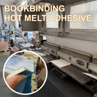 Colle thermofusible transparente jaune en promotion pour le travail du bois