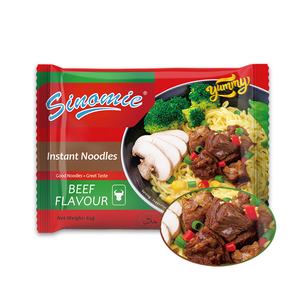 Vente en gros <span class=keywords><strong>de</strong></span> nouilles ramen <span class=keywords><strong>à</strong></span> <span class=keywords><strong>la</strong></span> farine <span class=keywords><strong>de</strong></span> blé 65g Ramen chinois avec prix d'usine nouilles instantanées <span class=keywords><strong>à</strong></span> saveur <span class=keywords><strong>de</strong></span> <span class=keywords><strong>boeuf</strong></span> - Product Image 1