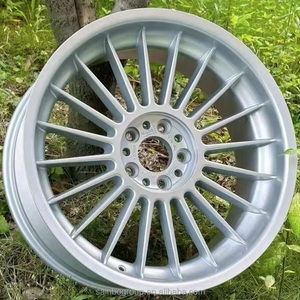 Rines Sainbo de Alta Calidad Plateados F72101 17x8.5 17x10 18x9 18x10.5 20x9 20x10, Rines Clásicos de Aleación de Aluminio para Autos Antiguos - Product Image 4