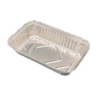 Plateau de chauffe-plat jetable en aluminium avec couvercle plat pour traiteurs utile pour la cuisson pour le service d'emballage alimentaire