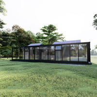 Maisons préfabriquées extensibles en conteneurs 2024 avec panneaux sandwich en acier pour usage hôtelier