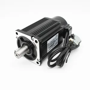 Servo motor integrado automático, 180mm 3-7.5kw para máquina de fresagem cnc