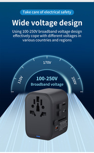 Phổ Travel <span class=keywords><strong>Adapter</strong></span> quốc tế cắm <span class=keywords><strong>Adapter</strong></span> nhanh 2.4A 5USB cổng Châu Âu cắm điện <span class=keywords><strong>AC</strong></span> tường sạc - Product Image 6