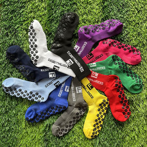 Manufacturer OEM Customized Grip Design Sports Unisex <strong>Men</strong> Anti Slip Custom <strong>Socks</strong> Sports With Packaging - Product Image 4