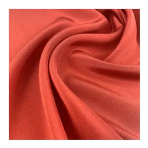 Silk crepe de chine Plain Dyed silk fabric for ladies dress Natural silk material fabric wholesale