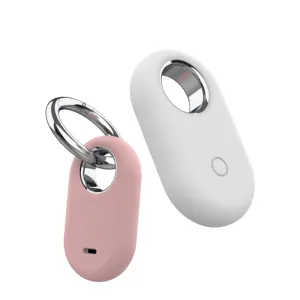 Silicone Holder Compatible With Samsung Galaxy Smart Tag2 Keychain Anti-Scratch Shockproof For Keys Wallet Luggage Pets