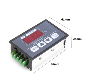Dc động cơ điều khiển tốc độ chuyển đổi chậm bắt đầu mềm dừng PWM hiển thị kỹ thuật số 6-60V 30A tốc độ động cơ điều khiển điều chỉnh Đốc - Product Image 4