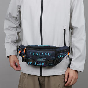 Bolso de Pecho para Hombre Yuxiang, Tela Oxford con Estampado de Letras, Transpirable, Resistente al Desgaste, Bolso Cruzado Deportivo para Exteriores, Otoño 2025 - Product Image 1