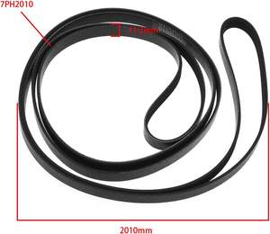 Accessoires pour séchoir <span class=keywords><strong>Courroie</strong></span> d'entraînement pour séchoir à tambour 7PH2010 <span class=keywords><strong>Courroie</strong></span> trapézoïdale C00311014 pour Whirlpool/Bauknecht L461970110511 - Product Image 2
