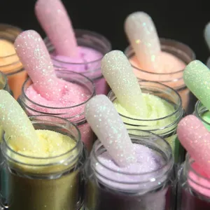 Promotion : Paillettes de Sucre Irisées 3,5g – Pigment Coloré Effet Bonbon pour Manucure, Poudre Scintillante pour Décorations d'Ongles - Product Image 2