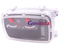 Panel de Instrumentos para Excavadora, Grupo de Indicadores, Plástico ABS RG268-53111 RG268-53110, Repuesto para U15 U17 U20 U30 KX155