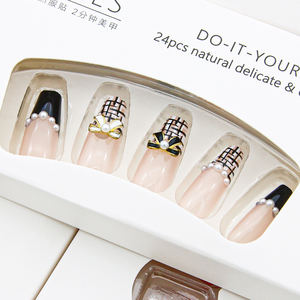 Ensemble de décoration d'<span class=keywords><strong>ongles</strong></span> <span class=keywords><strong>à</strong></span> presser avec pierres Bling de luxe personnalisées, <span class=keywords><strong>faux</strong></span> <span class=keywords><strong>ongles</strong></span> <span class=keywords><strong>à</strong></span> la mode faits <span class=keywords><strong>à</strong></span> la main, bricolage d'<span class=keywords><strong>ongles</strong></span> <span class=keywords><strong>à</strong></span> la maison - Product Image 4