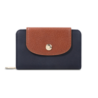 Dompet Koin Mini Kompak Multi Kartu Warna-Warni Bahan PU Trendi Chic Lucu untuk Wanita, Cocok untuk Penggunaan Sehari-hari, Kerja, dan Belanja