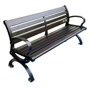 Thiết kế hiện đại hợp kim nhôm công viên ghế và rắn gỗ ngoài trời băng ghế dự bị anticorrosive sân hàng chờ đợi Ghế giải trí băng ghế dự bị - Product Image 5