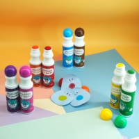 Marqueur à points à base d'eau, grande encre de 4oz, Bingo Dabbers, Marqueur De 18mm, encre à plume écologique, éponge, marqueurs à peinture