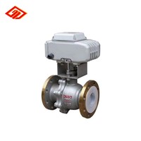 Penjualan Panas DN15-200 Q941F-16C Katup Bola Mini Bermotor Listrik