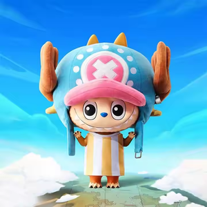 Tienda oficial the MONSTERS MEGA LABUBU 400% Tony Chopper One Pieces Figures P0PMART Blind Box - Product Image 1