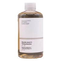 Tonique Original à 7% d'Acide Glycolique AHA 240ml, Ingrédients Biologiques pour Peaux Mixtes, Enrichi en Vitamine