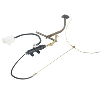 Ensemble de frein à disque pour tricycle/quadricycle électrique, comprend la pompe principale et les conduites d'huile, compatible OEM, garantie 0 mois