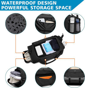 <span class=keywords><strong>Borsone</strong></span> da viaggio <span class=keywords><strong>per</strong></span> palestra in <span class=keywords><strong>aereo</strong></span> borsoni da uomo da donna con scomparto <span class=keywords><strong>per</strong></span> scarpe - Product Image 3