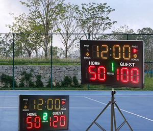 Ngoài trời không thấm nước bóng rổ bóng đá <span class=keywords><strong>scoreboard</strong></span> 24 giây đếm ngược <span class=keywords><strong>LED</strong></span> hiển thị giá cả phải chăng thể thao ngoài trời <span class=keywords><strong>scoreboard</strong></span> - Product Image 6