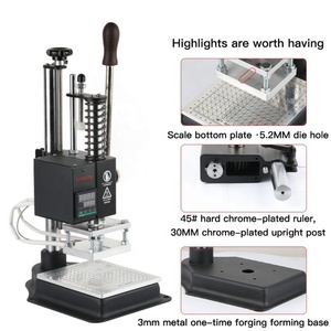 Machine de marquage à chaud 10*13cm pour cuir, PVC, PU, papier – Estampage de logos - Product Image 3