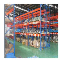 Système de stockage industriel HUAWU 5 tonnes, rayonnage sélectif robuste en acier Q235, 8 niveaux réglables, anti-corrosion