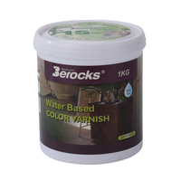 Peinture acrylique à base d'eau pour bois, laque latex pour meubles, application au pinceau, revêtement liquide pour surfaces en bois, plastique et papier
