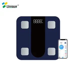 Custom חכם מיני wifi קטן bluetooth דיגיטלי אמבטיה inbody במשקל גוף סולם נייד אלקטרוני גרם xiaomi בקנה מידה 2