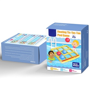 Bán buôn PVC Inflatable trò chơi hồ bơi <span class=keywords><strong>Float</strong></span> đồ chơi 59*55 inch với 10 quả bóng và 1 bơm tay quăng trò chơi cho hồ bơi và sân sau - Product Image 6