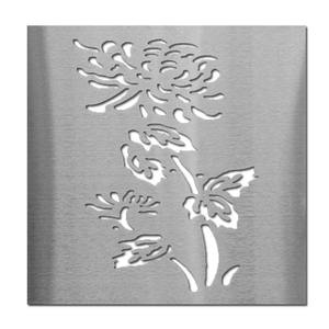 Mai Huan – Accessoires de décoration florale découpés au laser en acier inoxydable 304, design moderne personnalisé pour portes résidentielles/hôtelières, soudés - Product Image 6
