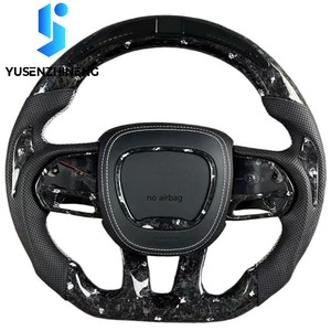 Volant personnalisé en fibre de carbone pour <span class=keywords><strong>Dodge</strong></span> Charger Challenger Durango Demon <span class=keywords><strong>SRT</strong></span> Journey RT <span class=keywords><strong>Viper</strong></span> Ram TRX SXT Hellcat Scat Pack - Product Image 4