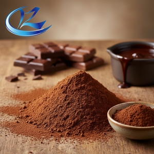Poudre de graisse de cacao alcalinisée 10-12% pour biscuits, matière première pour le chocolat - Product Image 1