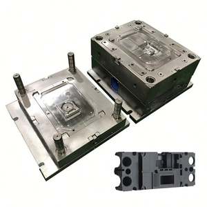 Moules d'injection en plastique nylon pour exigences de haute qualité pour la pièce de boîtiers de logo avant - Product Image 1