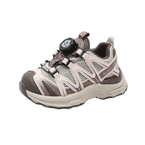 Nouvelle Collection Printemps 2026 Sagi Chaussures de papa à boucle rotative pour garçons et filles, Baskets de sport décontractées à bouton rotatif pour grands enfants - Product Image 2