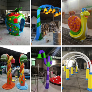 Piscine <span class=keywords><strong>aquatique</strong></span> extérieure aire de jeux parc enfant jouer arche seau de pulvérisation Splash arroseur enfant équipement de jeu d'eau - Product Image 4