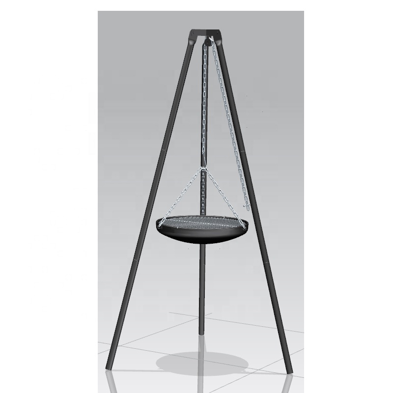 Outdoor hot fire pit tripod grill garden cooking grill party