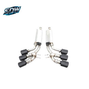 Échappement Catback en acier inoxydable pour <span class=keywords><strong>Mercedes</strong></span> <span class=keywords><strong>AMG</strong></span> <span class=keywords><strong>GT</strong></span> G350 S63 SLC43 <span class=keywords><strong>C63</strong></span> E63 CLS53 GLE63 GLC63 4.0L V8 Contrôle de soupape de performance - Product Image 4