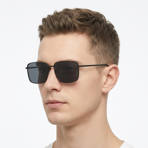 Lunettes de soleil polarisées RTS de haute qualité, monture en acier inoxydable à bord complet, branches en nickel de haute qualité, confortables et durables pour hommes et femmes 2026 - Product Image 4