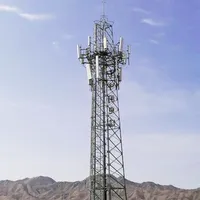 Fabrika sıcak satış 3 bacaklı boru çelik kafes telekomünikasyon anten kulesi telekomünikasyon boru kulesi