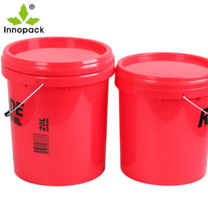 Plastic <b>Bucket</b> Manufacturers Custom Paint <b>Buckets</b> Food Grade Pail 18L PP <b>Bucket</b> with <b>Lid</b> - Product Image 5