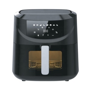 Friggitrice ad Aria Elettrica <span class=keywords><strong>XL</strong></span> 8L 2200W con Finestra in Vetro, Doppio Elemento Riscaldante, Controllo Digitale, per Uso Domestico - Product Image 2