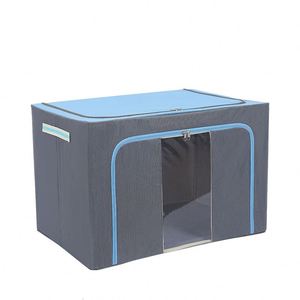 New Foldable Quilt Storage Bag Wardrobe Clothes Dustproof Storage Bag Oxford Fabric Clothes Storage Quilt Organizer Box - Product Image 2