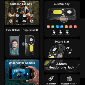 5G Ulefone Armor 29 Pro Rugged Android 15 Smartphone Night <b>Vision</b> 16+512GB 21200mAh LCD Display Octa Core GSM/LTE IP69K - Product Image 5
