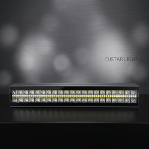 Glossy <b>LED</b> Wall Wash Bar With Middle Lamp Aluminum Alloy Dual Control Sound Activated DMX512 IP25 RGB Daylight Hanging Mount - Product Image 6